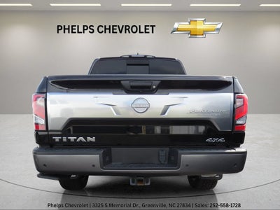 2024 Nissan TITAN Crew Cab Platinum Reserve 4x4