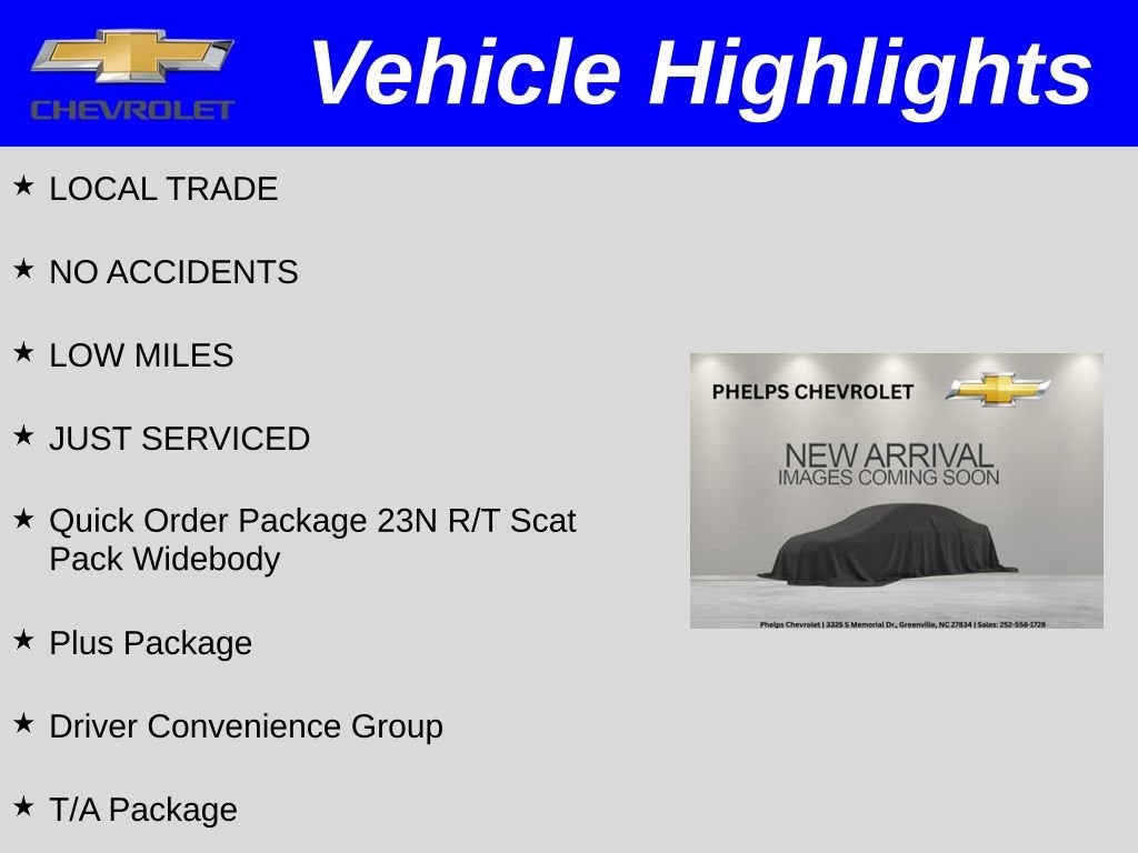 2021 Dodge Challenger R/T Scat Pack Widebody