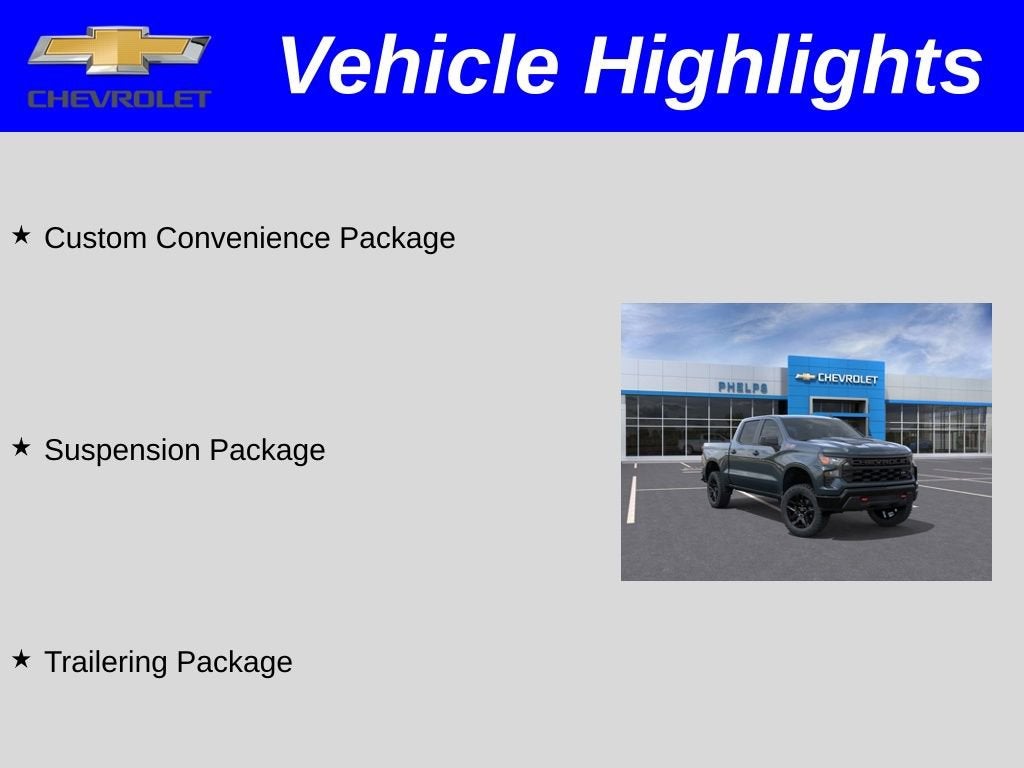 2026 Chevrolet Silverado 1500 Custom Trail Boss