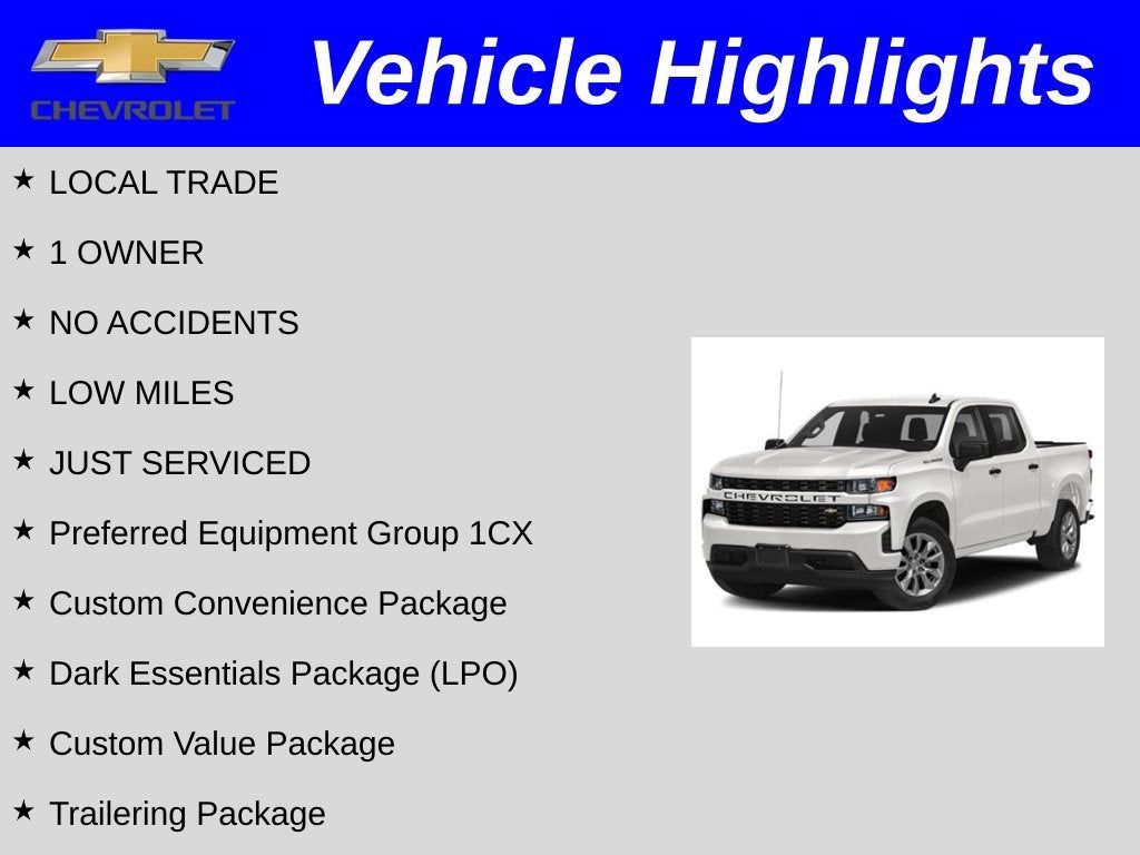 2022 Chevrolet Silverado 1500 LTD Custom