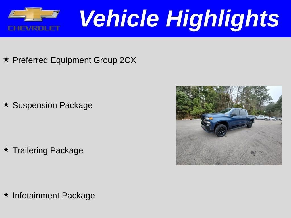 2019 Chevrolet Silverado 1500 Custom Trail Boss