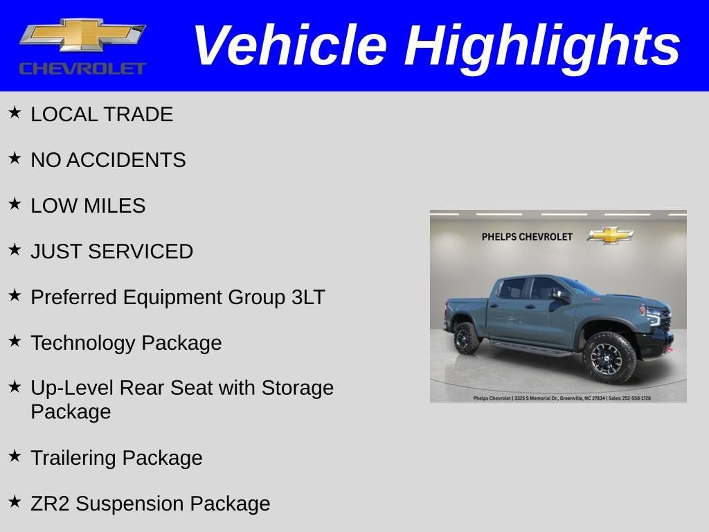 2026 Chevrolet Silverado 1500 ZR2