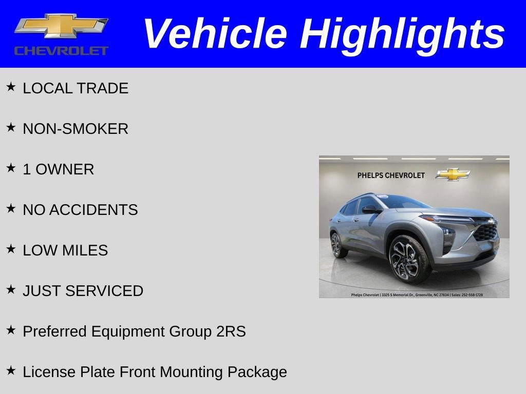2025 Chevrolet Trax 2RS