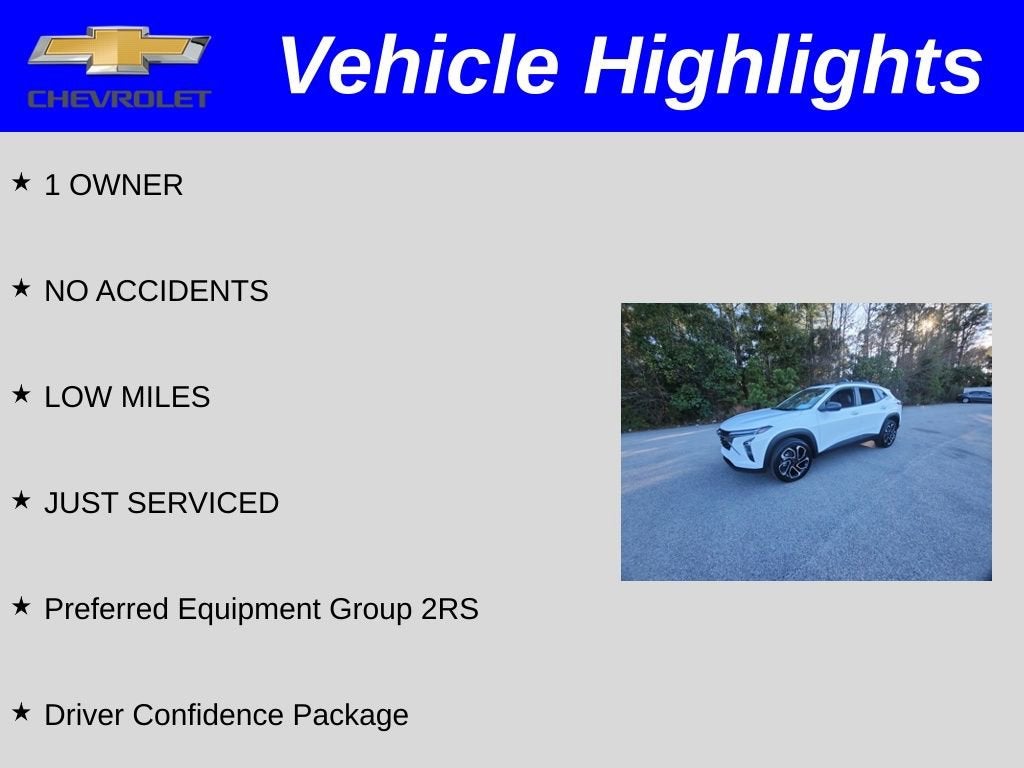 2025 Chevrolet Trax 2RS