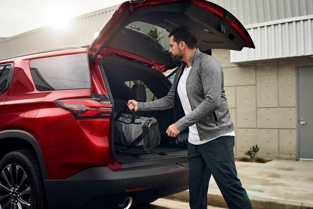 2022 Chevy Traverse trunk