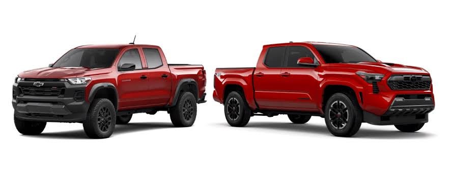 2026 Chevrolet Colorado vs Toyota Tacoma